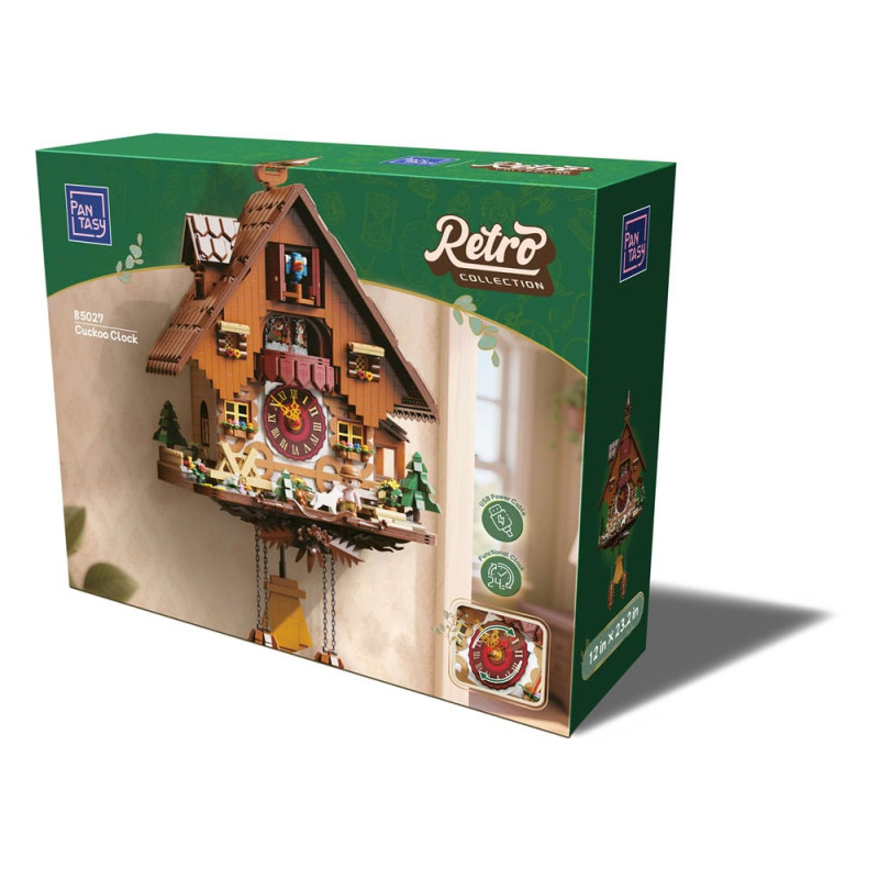Original-Retro Series Construction Set Retro Cuckoo Clock 60 cm 7