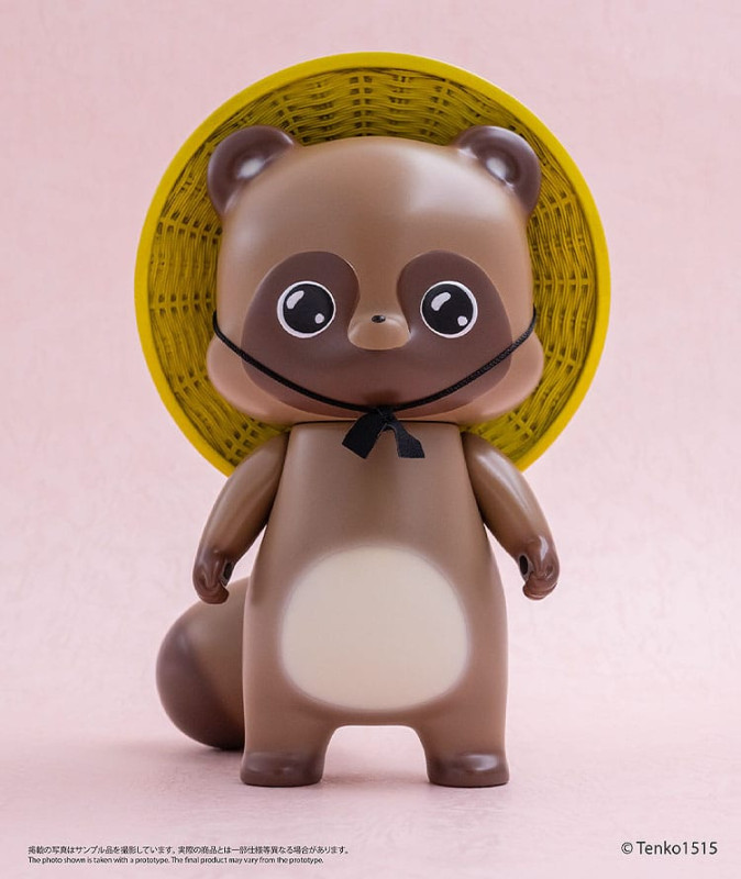 Little Fox with Two Tails Vinyl Figure Chibi Creature Ponkichi 15 cm 4