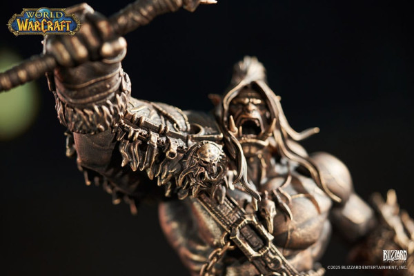 World of Warcraft Statue 1/10 Bronze Coloured Edition Grommash Hellscream 31 cm 4
