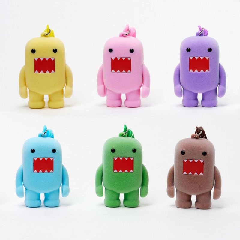 Domo Plastic Figure Flocked 8 cm Blind Bag Display (12) 1