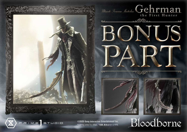 Bloodborne Ultimate Premium Masterline Series Statue 1/4 Gehrman Bonus Version 68 cm 2