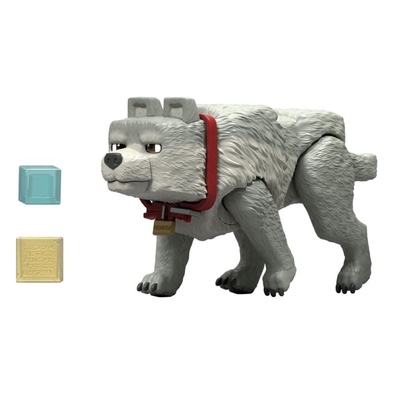 A Minecraft Movie Action Figure Dennis the Wolf 10 cm 6