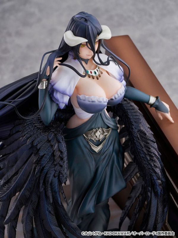 Overlord SHIBUYA SCRAMBLE FIGURE PVC Statue 1/7 Albedo Jet Black Dress Ver. 28 cm 7