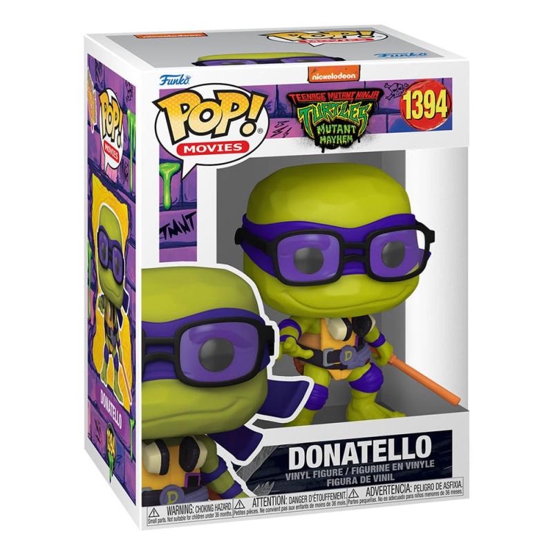 Teenage Mutant Ninja Turtles POP! Movies Vinyl Figure Donatello 9 cm 1