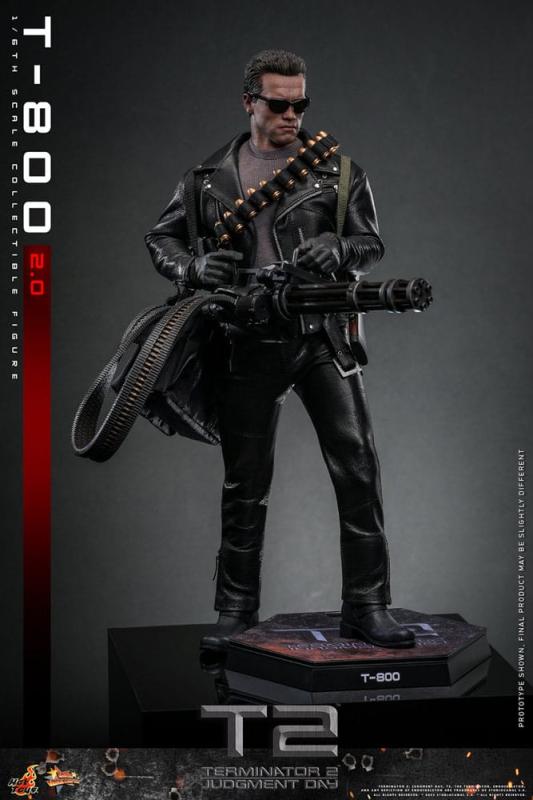 Terminator 2 Movie Masterpiece Action Figure 1/6 T-800 2.0 32 cm 11