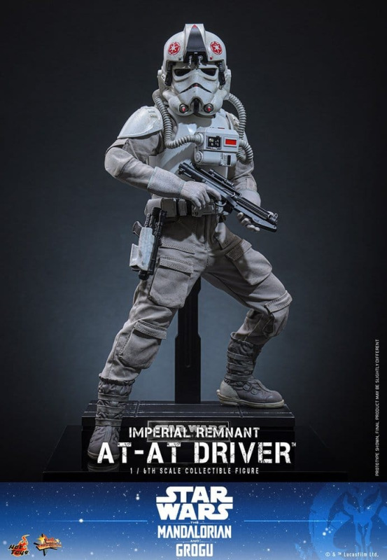 Star Wars Movie Masterpiece Action Figure 1/6 Imperial Remnant AT-AT Driver 30 cm 3