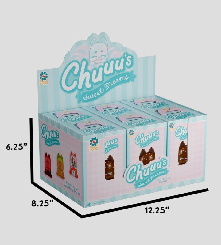 Chuuu Vinyl Mini Figures S2 Sweet Treats 11 cm Blind Box Display (6) 7