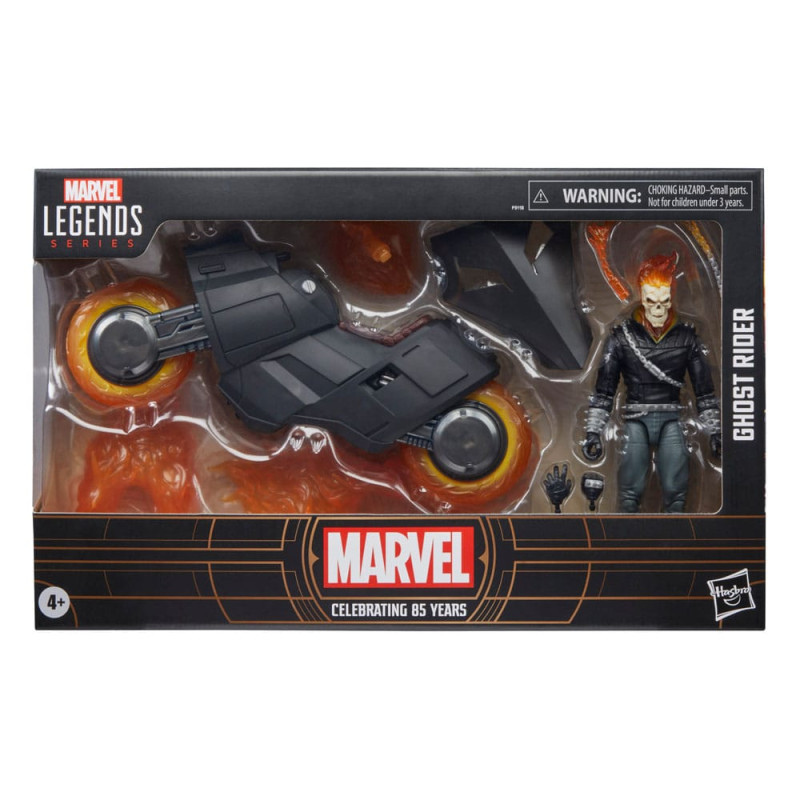 Marvel 85th Anniversary Marvel Legends Action Figure with Vehicle Ghost Rider 15 cm 12