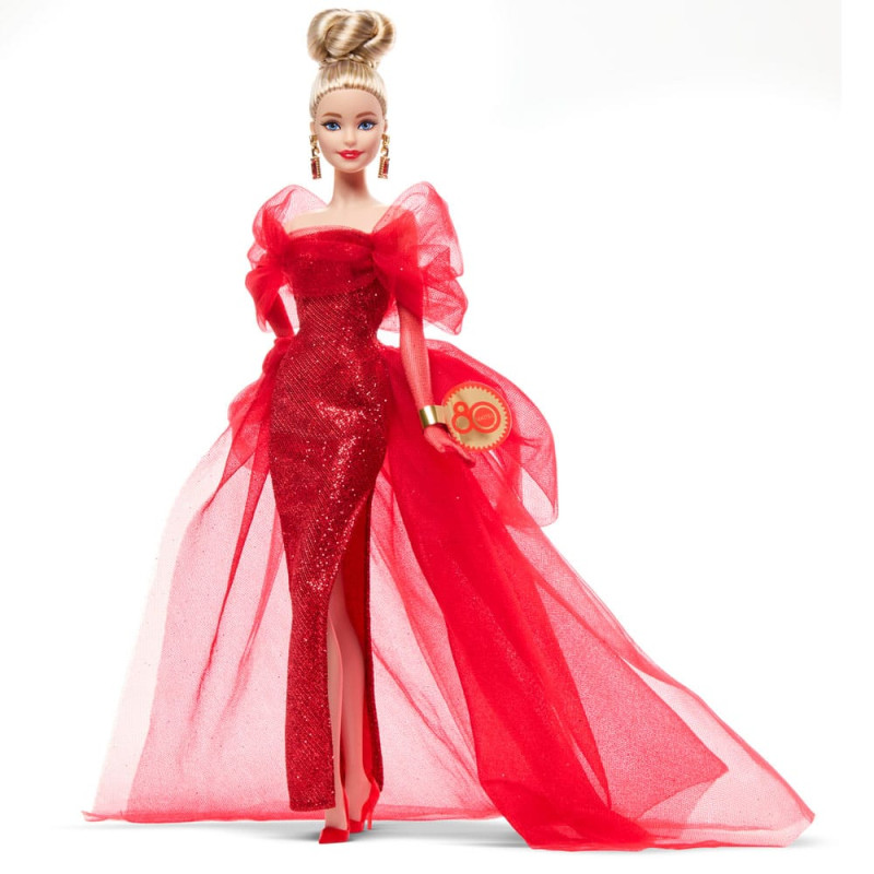 Barbie Signature Doll 80th Anniversary Blonde 5