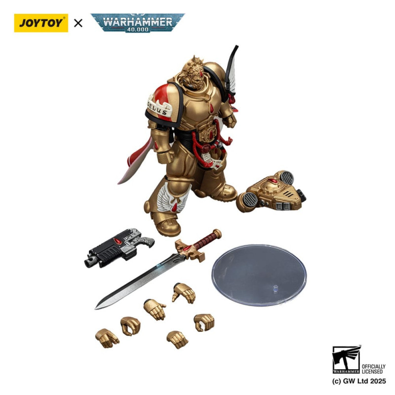 Warhammer 40,000: Combat Patrol Blood Angels Action Figure Captain with Heavy Bolt Pistol & Power Sw 11