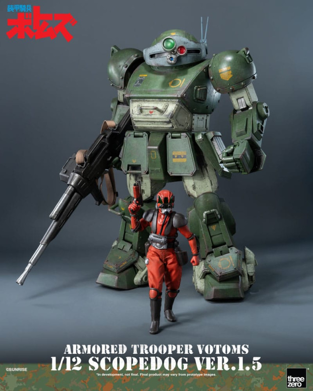 Armored Trooper Votoms Robo-Dou Action Figure Strikedog 16 cm 6