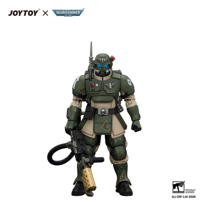 Warhammer Action Figure Astra Militarum Kasrkin 2 with Flamer 1