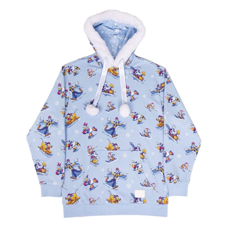 Disney by Loungefly hooded jacket Mickey and Friends Winter Wonderland Size M