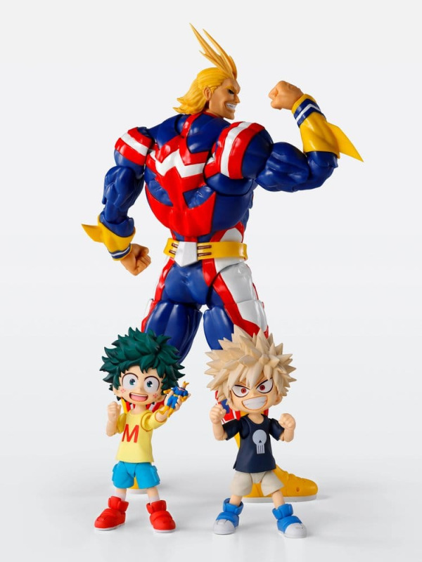 My Hero Academia S.H.Figuarts Action Figure Izuku Midoriya & Katsuki Bakugo -Childhood Set- 9 cm 9