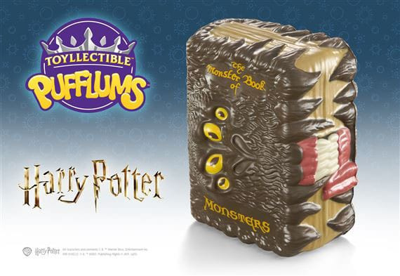 Harry Potter Squishy Pufflums The Monster Book of Monsters 15 cm 8