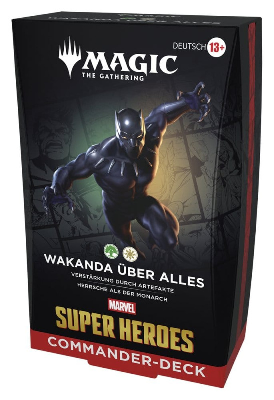 Magic the Gathering Marvel Super Heroes Commander Decks Case (4) german 6