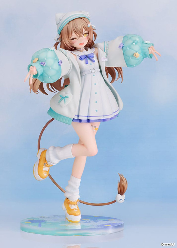 VTuber PVC Statue 1/7 Rurudo Lion Pastel Oniku Ver. 25 cm 7
