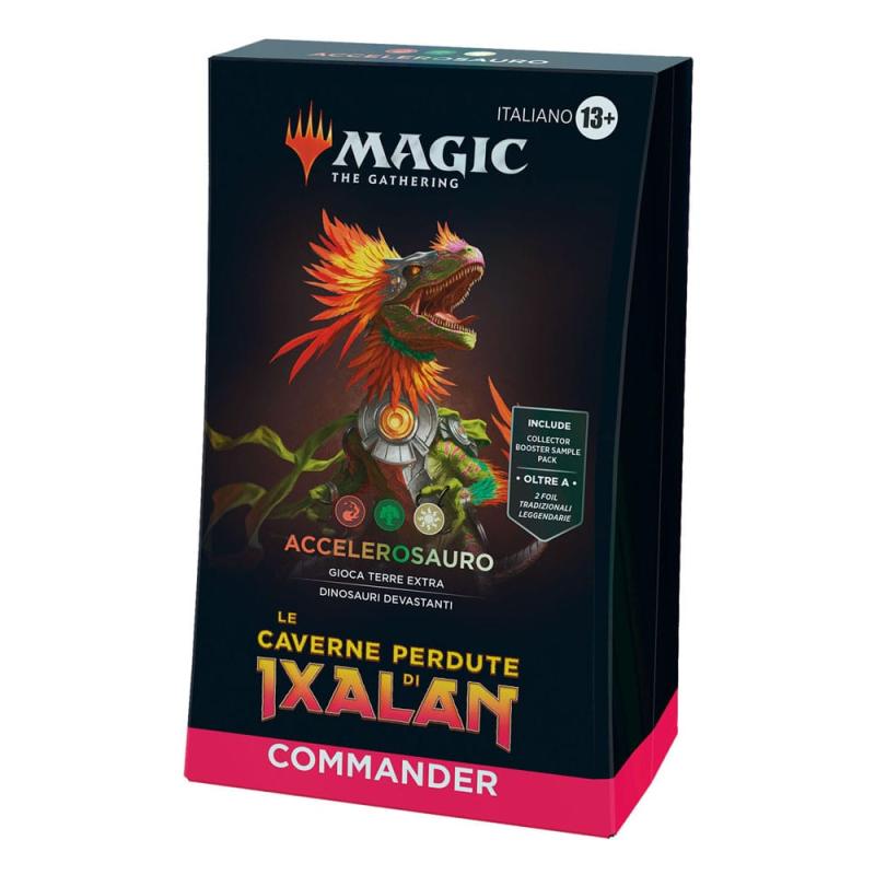 Magic the Gathering Le Caverne Perdute di Ixalan Commander Decks Display (4) italian