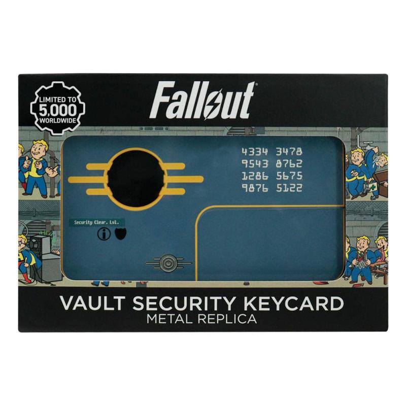 Fallout Replica Vault Security Keycard Limited Edition