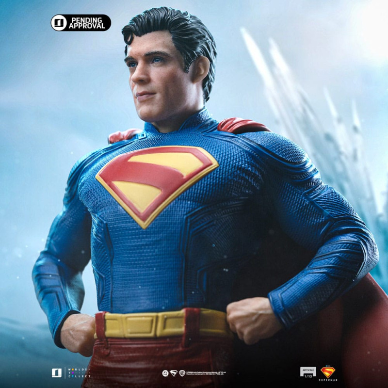 Superman Legacy Art Scale Statue 1/10 Superman & Krypto 32 cm 2