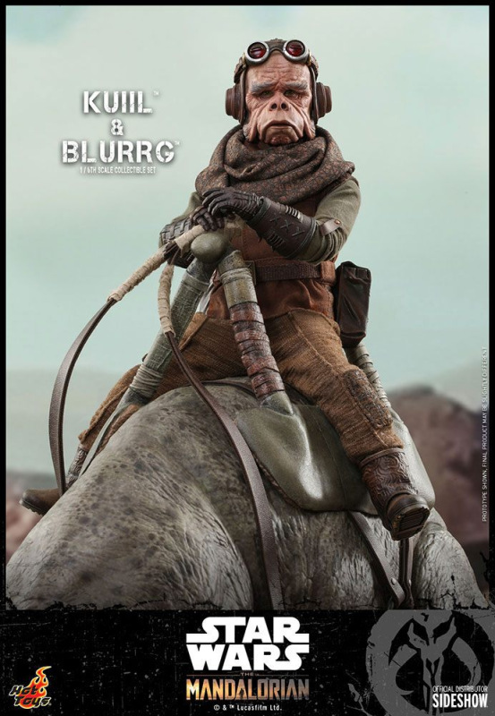 Star Wars The Mandalorian Action Figure 2-Pack 1/6 Kuiil & Blurrg 37 cm 7