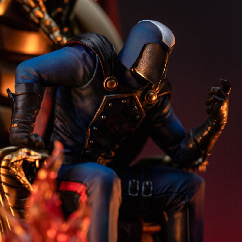 GI Joe Art Scale Statue 1/10 Cobra Commander 25 cm 12
