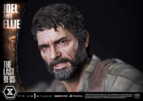 The Last of Us Part I Ultimate Premium Masterline Series Statue Joel & Ellie Deluxe Version (The Las 3