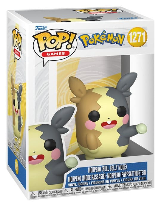 Pokémon POP! Games Vinyl Figure Morpeko(Full Belly) 9 cm 1