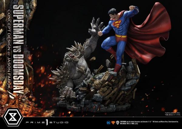 DC Comics: Superman Vs. Doomsday by Jason Fabok 1/3 Statue - Prime 1 Studio