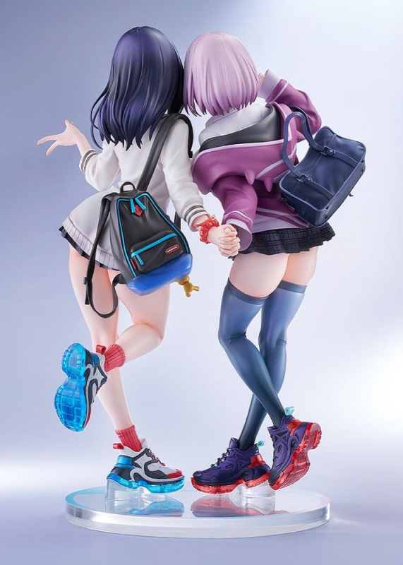 SSSS.GridmanPVC Statues 1/7 2-Pack Rikka Takarada & Akane Shinjo feat. toridamono 22 cm 4