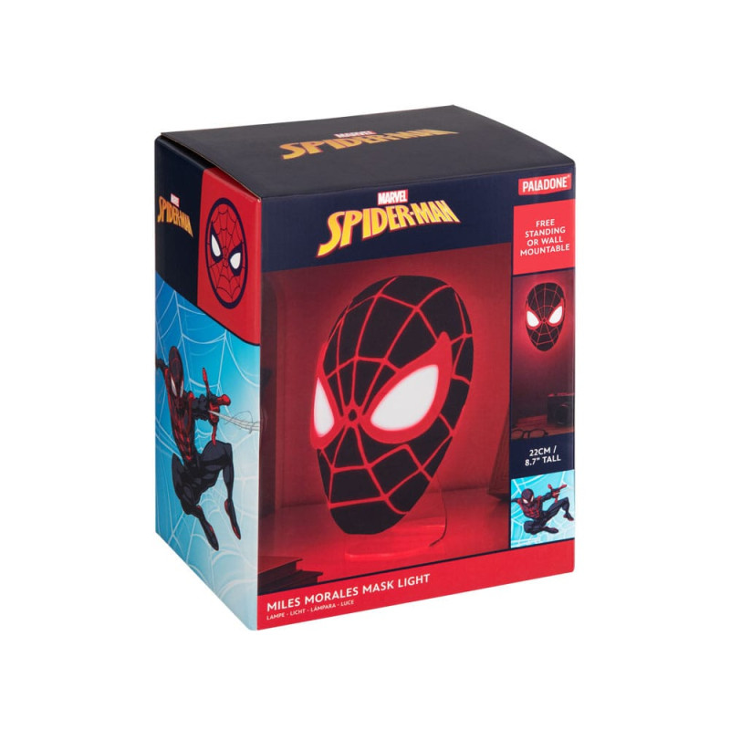 Spider-Man 3D LED Light Miles Morales Mask 2