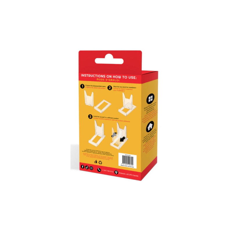 Adjustable Easel Stand 6-Pack Compatible with Video Game Cases 4