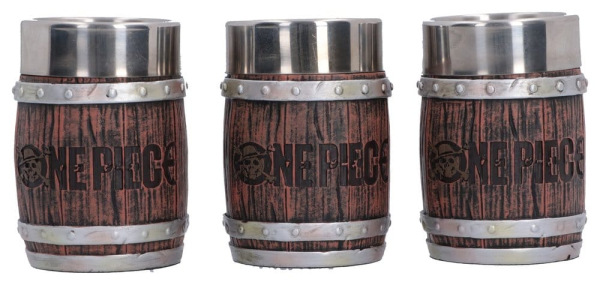 One Piece Shot Glass Set Barrel 8 cm 2