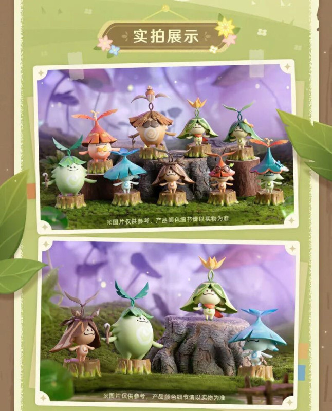 Genshin Impact Blind Box Mini Figures Aranara Series Display (9)