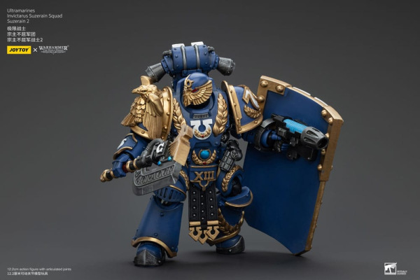 Warhammer The Horus Heresy Action Figure 1/18 Ultramarines Invictarus Suzerain Squad Suzerain 2 12 c 5