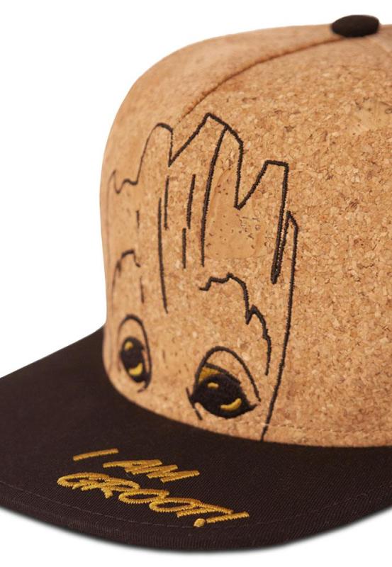 Marvel Snapback Cap Cork Groot
