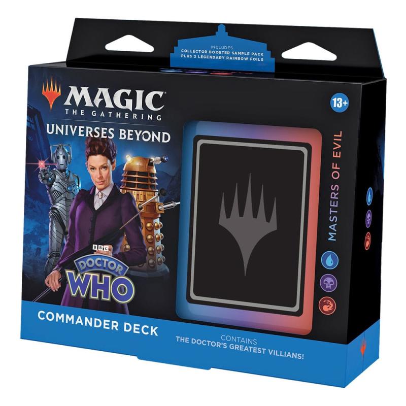Magic the Gathering Universes Beyond: Doctor Who Commander Decks Display (4) english