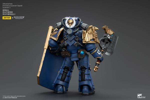 Warhammer The Horus Heresy Action Figure 1/18 Ultramarines Invictarus Suzerain Squad Suzerain 2 12 c