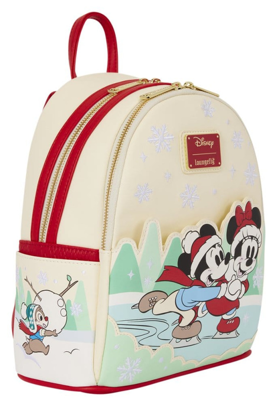 Mickey & Friends by Loungefly Mini Backpack with Headband Holder Ice Skating 2