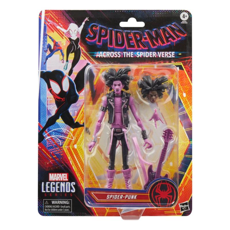 Spider-Man: Across the Spider-Verse Marvel Legends Action Figure Spider-Punk 15 cm 7