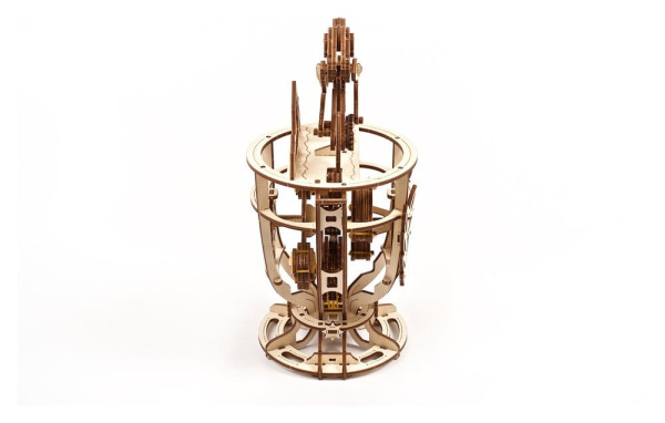 Ugears 3D Wooden Puzzle Automaton Cyclist 6