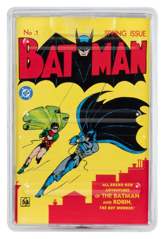 DC Direct Page Punchers Action Figure Robin Dick Grayson (Batman #1) (Red Platinum Edition) 14 cm 8