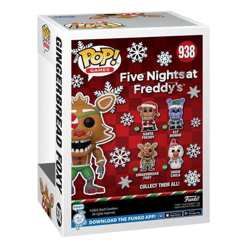 Five Nights at Freddy's POP! Games Vinyl Figure Holiday Foxy 9 cm 2