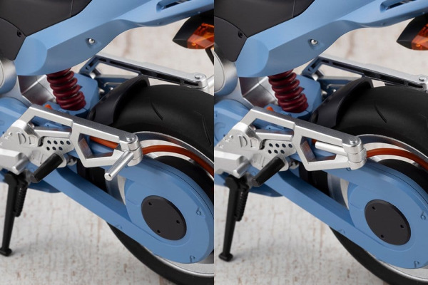 Sousaishojoteien Plastic Model Kit 1/10 Extreme Sports Bike 20 cm 5