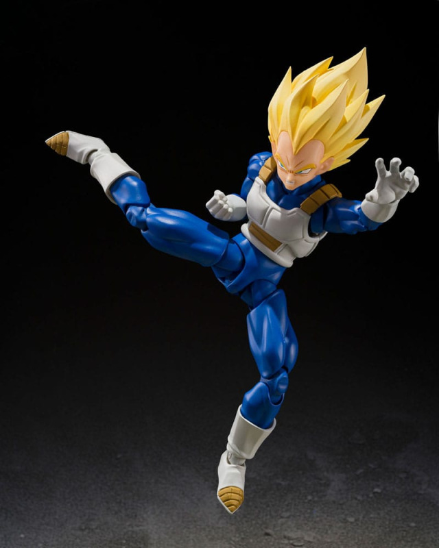 Dragon Ball Z S.H.Figuarts Action Figure Super Saiyan Vegeta (Dangerous Pride) 14 cm 4