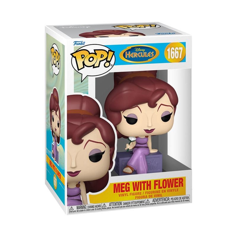 Hercules 25th Anniversary POP! Movies Vinyl Figure Meg with Flower 9 cm 1