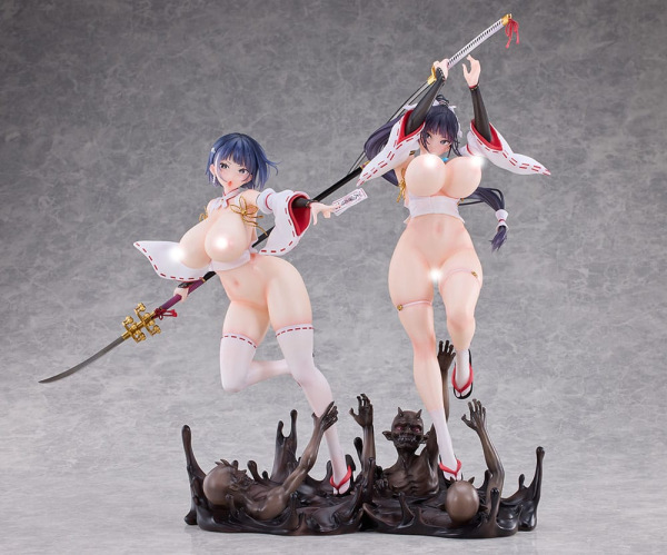 Original Character Statues 2-Pack 1/6 Sakuya Todo & Iori Todo 14