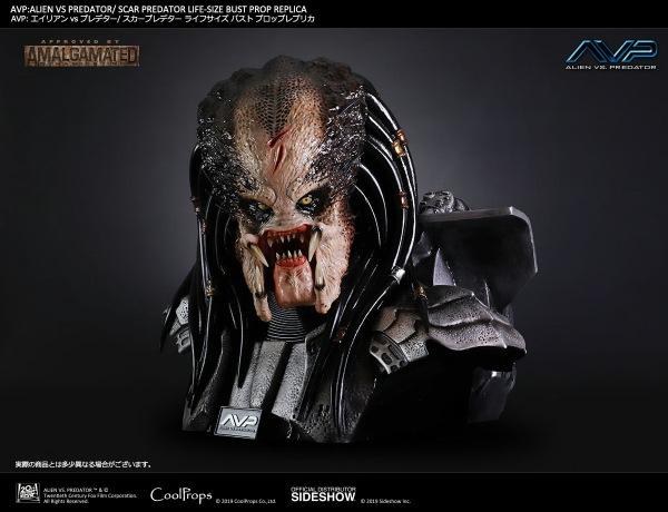 Scar Predator Life-Size Bust - CoolProps 1