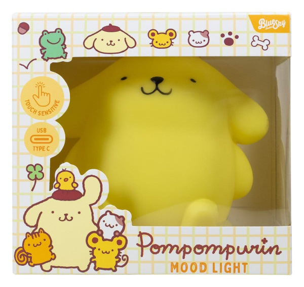 Sanrio Mood Lamp with USB-C Pompompurin 11 cm 3