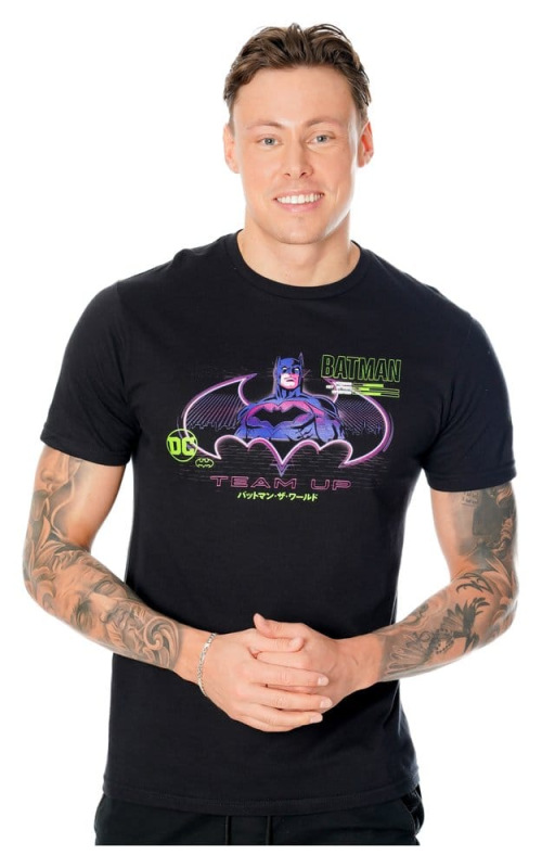 Batman T-Shirt Anime Matrix Grid Size L 1